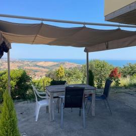 Appartamento zona tranquilla vista pnoramica mare montagna