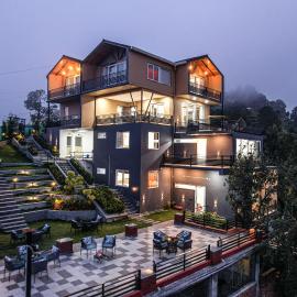 Alaya Stays Trios Top Pet Friendly Apartments, hotel in Mukteshwar