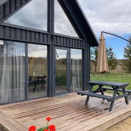 DIDAMM holiday cabin by the open sea in Strante、Stranteのホテル