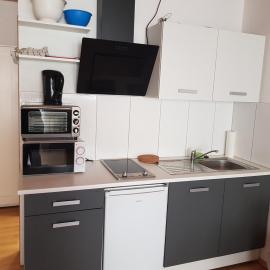 Monteurdoppelzimmer mit Küche, Bad