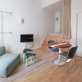 Apartment with City View in Saint-Gilles, 80 m²