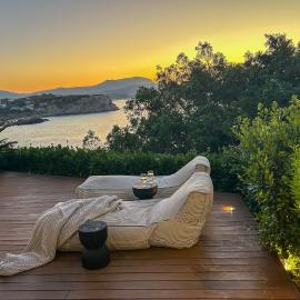 Crete Beachfront Coconut Gem with SeaViews & Pool