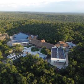 Hotel Mundo Maya Calakmul, hotel en Conhuas