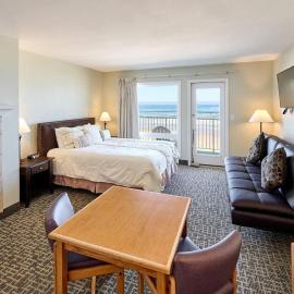 링컨 시티에 위치한 호텔 Oceanfront Studio With Full Kitchen - Beach Access - Pool & Hot Tub