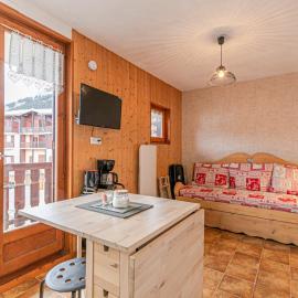 Studio Cabine 3 pers, 22m², Sud-Ouest avec Balcon - FR-1-840-48