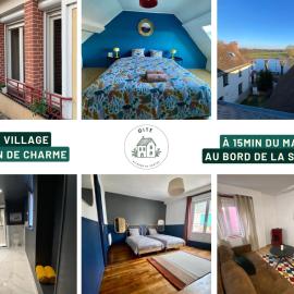 Charmant gîte au bord de la Sarthe - 6 personnes