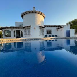 Casa Dalí Spacious Hilltop Villa with Sea Views near Dénia medium term stay