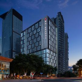 Rhombus Park Aura Chengdu Hotel, hotell i Chengdu