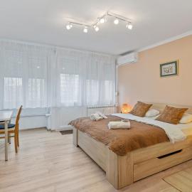 Main Bus Station Cozy Apartment with Private Bedrooms and Shared Spaces