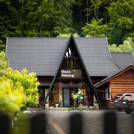 Cabana OAZA AMURG, hotelli kohteessa Runcu