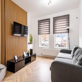 Modern 2BR Free Parking Walk to City, hotel din Belfast