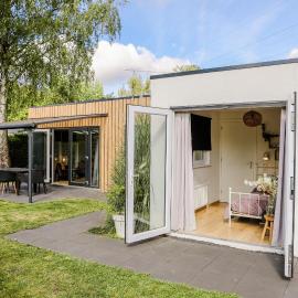 Chalet met zonnige tuin, honden toegestaan VP032