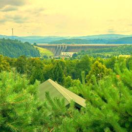 Bieszczady Pod Dębem Solina, хотел в Солина