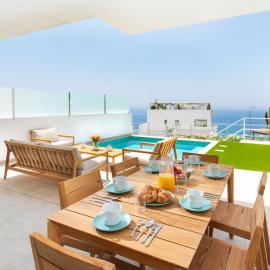 Torrox Costa में, होटल Apartment D'Mediterranea private pool & sauna by Interhome