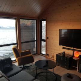 Cabin outside of Tromsø, Hotel in Tennes
