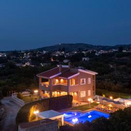 Villa Clio, with Mountain view, Hotel in Arménoi