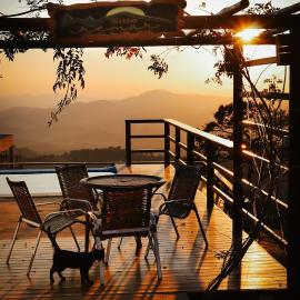 Sitio REMAR with magnificent view, beautiful sunset, Hotel in Maria da Fé