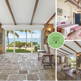 Villa du Bonheur beachfront home by IHR