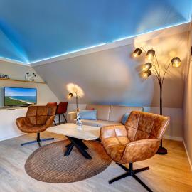 Dünenhaus Ückeritz UnserUsedomDe FeWo ca80qm mit privater Sauna und Kamin Parkplatz direkt am Strand 2I3