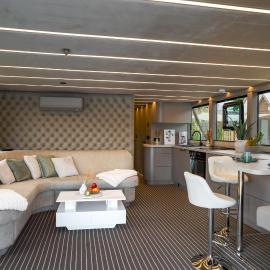 Lieblingsplatz Parey - Hausboot-Panorama, hotell sihtkohas Parey