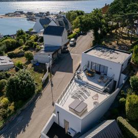 Maison vue mer avec SPA au Dourduff en mer