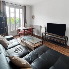 Appartement lumineux et spacieux avec 2 chambres