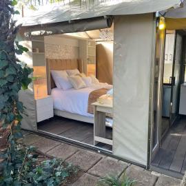African Paradise - Garden Glamping - Outdoor Shower