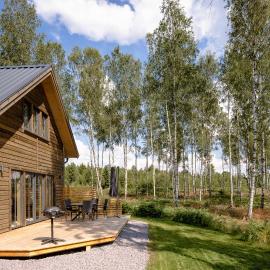 Lakeville lyxigt boende mitt i skogen, hotel in Östra Målajord