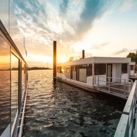 Hausboote am Lankenauer Höft, hotel a Brema