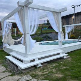 Koperkowy Raj Beskid Wyspowy Domek na Odludziu Małopolska Jacuzzi Playroom Basen