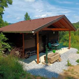 Berghütte mit Privatem Naturschwimmteich