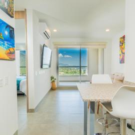 New luxury oceanfront apartment in the Colombian Caribbean, Floor 21 Santa Marta