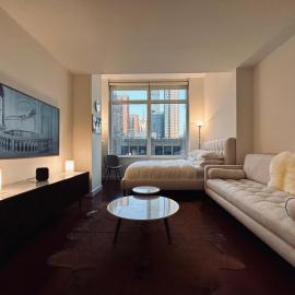Entire luxury apt midtown with pool, gym, and sauna