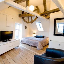 Den Gamle Købmandsgaard Bed & Breakfast، فندق في ريبي