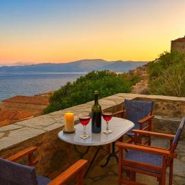 Pablito House-Seaview Monemvasia Nests, hotell Monemvasiás