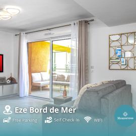 Appartement bord de mer - Terrasse - Parking - DY, hotelli kohteessa Èze