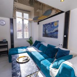 Duplex suite 50m de la plage Carré d'Or Nice