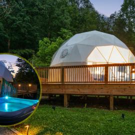 Skye Glamping، فندق في بيدجن فورج