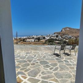 Thymariá - Chora view house