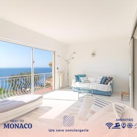 Family Villa-sea view jacuzzi garden near Monaco