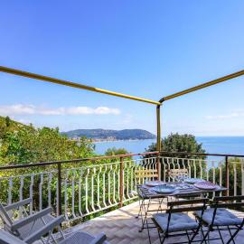 Stunning Apartment In Cervo With House Sea View