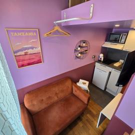 3G- Studio tout équipé avec cuisine proche Paris