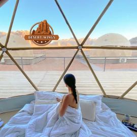 RUM WINGS BUBBLES lUXURY CAMP, hotel v destinaci Wadi Rum