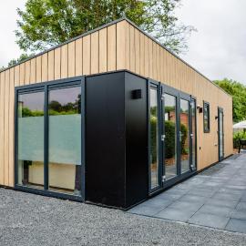 Mooi Chalet met sauna in hartje Zeeland VP080