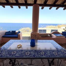 Casa Ajo e Didy, panorama sul mare a Malfa, hotel u gradu Malfa