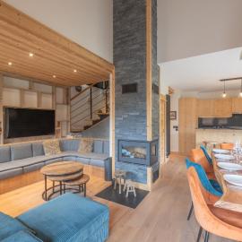 Alpe d'Huez Houses - Hameau de Clotaire - Le cocon blanc - Duplex 5 chambres - cheminée wellness - Ski aux pieds