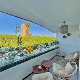 Cozy Stay with Hassan Tower View, hotel Rabatban