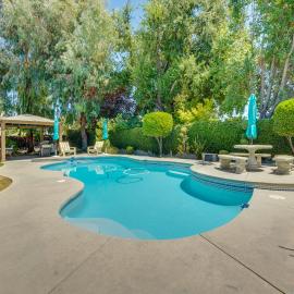 Billiards & Private Pool: Bright Clovis Home!