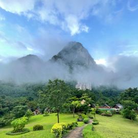 The Cliff and River Jungle Resort ภูผาและลำธารรีสอร์ท, hotel a Ban Bang Thong