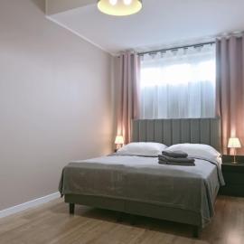 Apartament z Widokiem, wygodny Apartament z sypialnią, kuchnią i salonem, 47m2, bezpłatny garaż